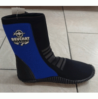 Dive Boots Standard 4.50mm - Black/blue color -BT-B40077. - Beuchat
